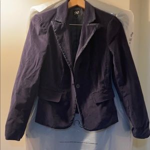 Women’s corduroy navy blazer navy blue